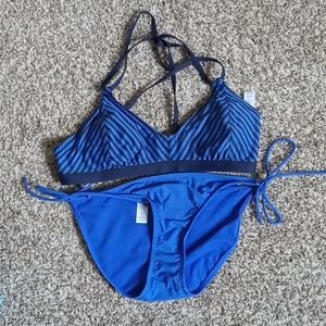Athleta stripped bikini  set